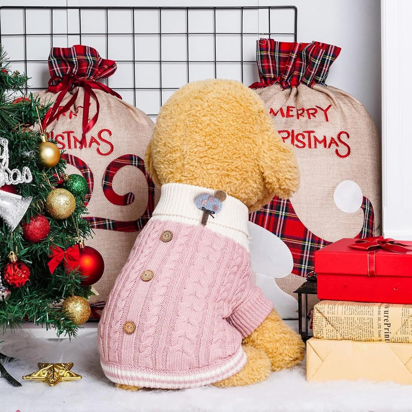 Pretty in Pink Turtleneck Sweater