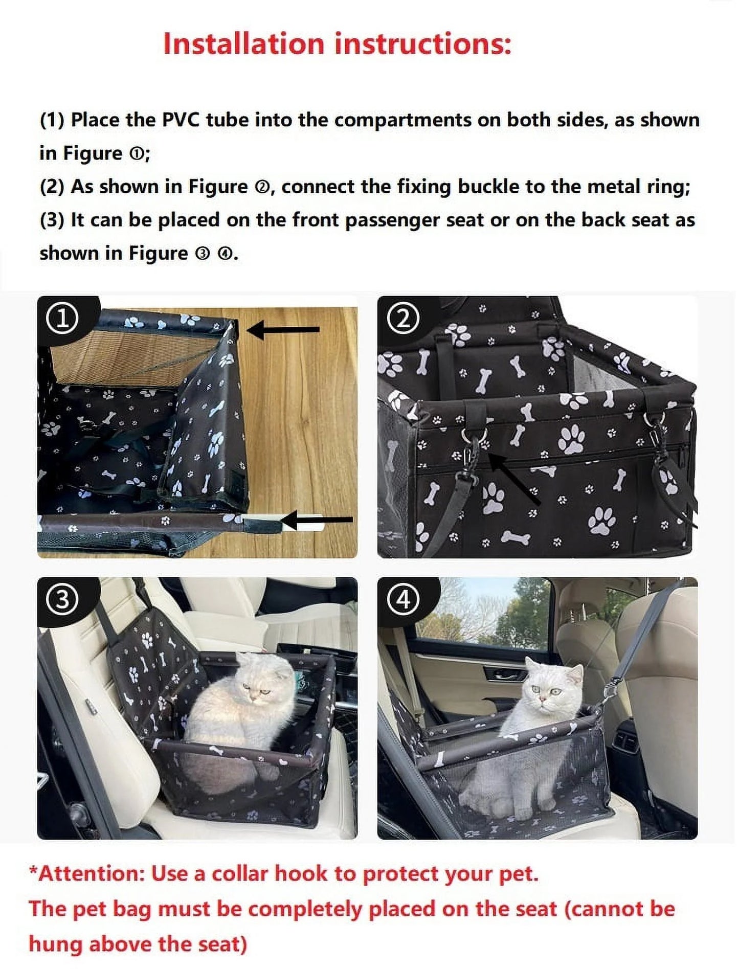 Dark Gray Car Booster Seat