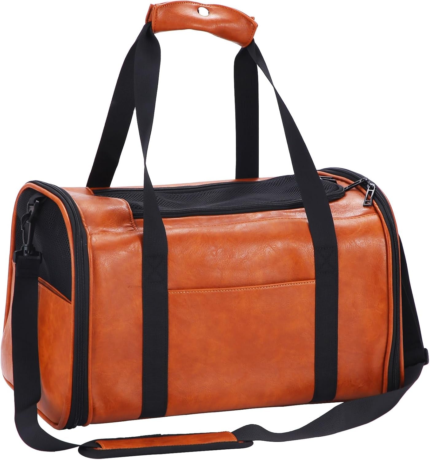 Fashion Leather Pet Carrier 