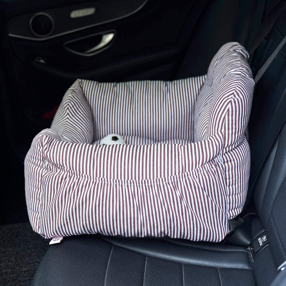 Comfy Car Booster Seat with Storage 