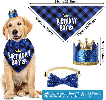Blue Pet Birthday Party Supplies 