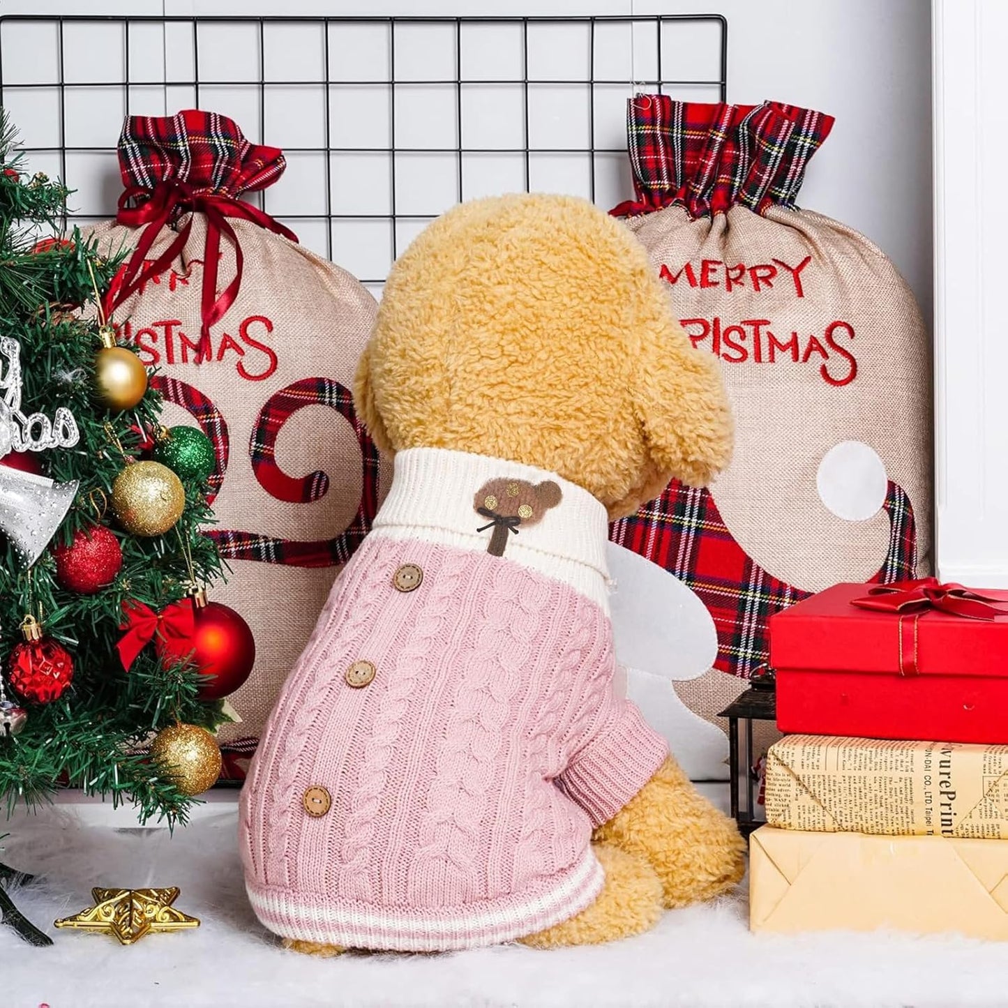 Pretty in Pink Turtleneck Sweater 