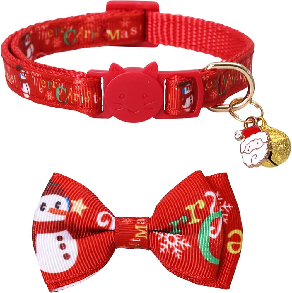Christmas Cat Collar 
