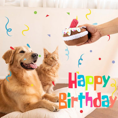 Birthday Cake Plush Toy 