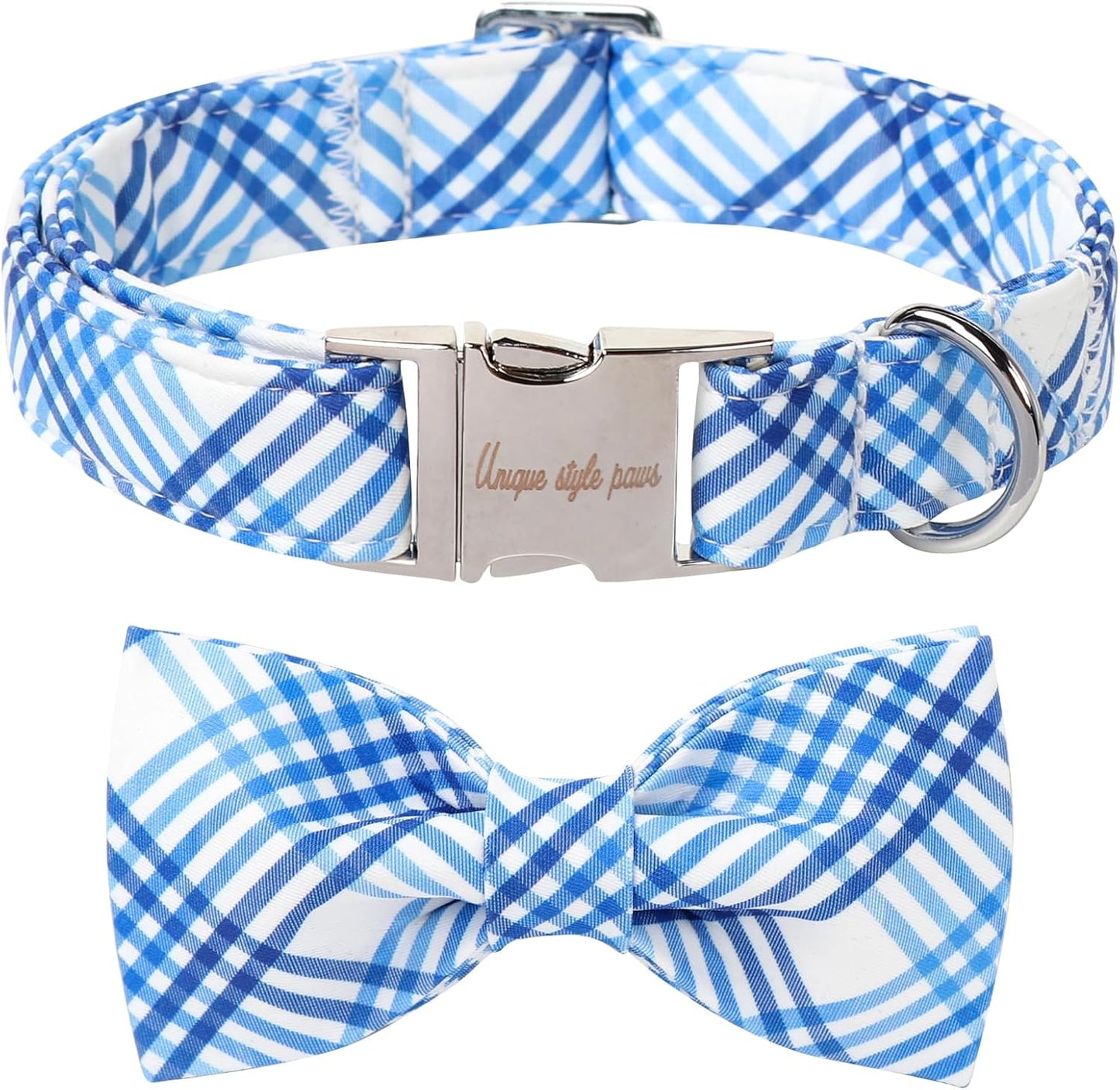 Blue Bowtie Collar 