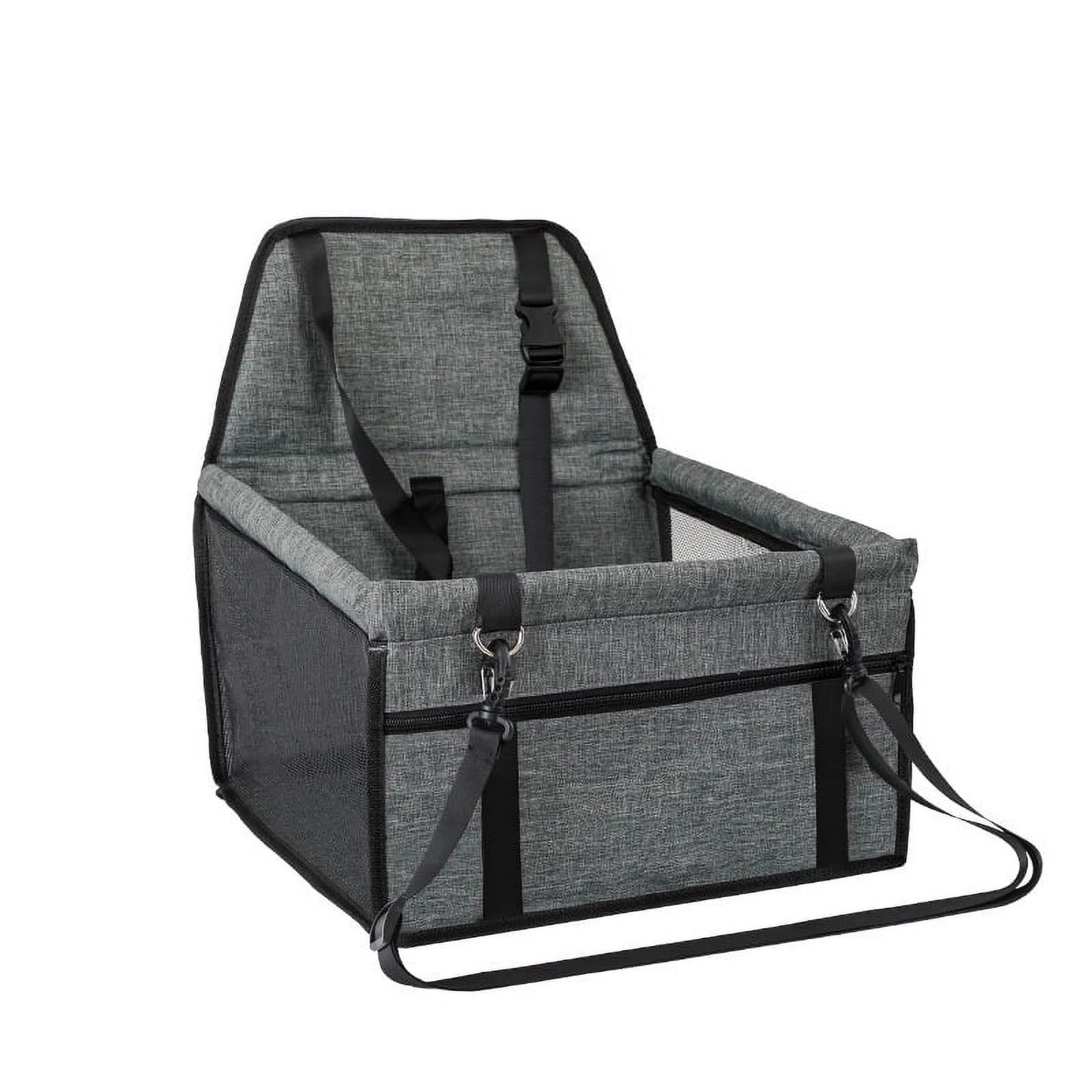 Dark Gray Car Booster Seat 