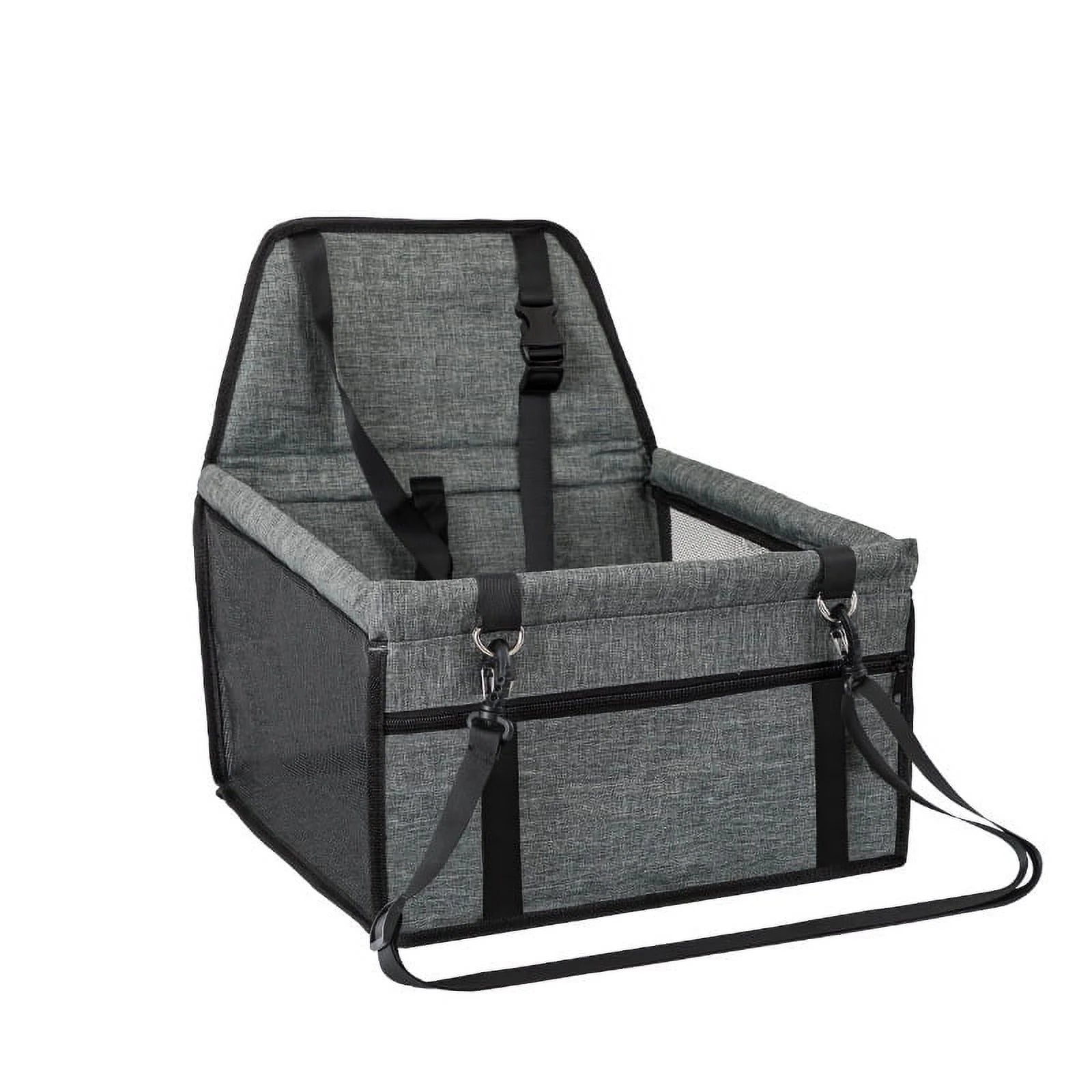 Dark Gray Car Booster Seat 
