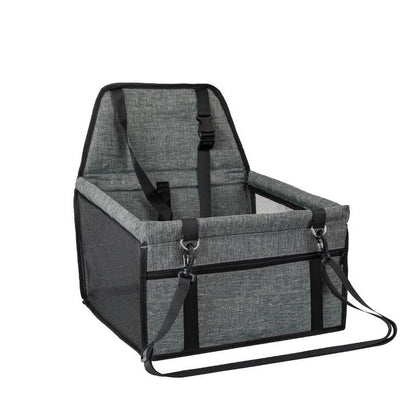 Dark Gray Car Booster Seat 