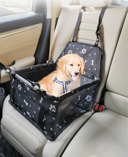 Dark Gray Car Booster Seat 