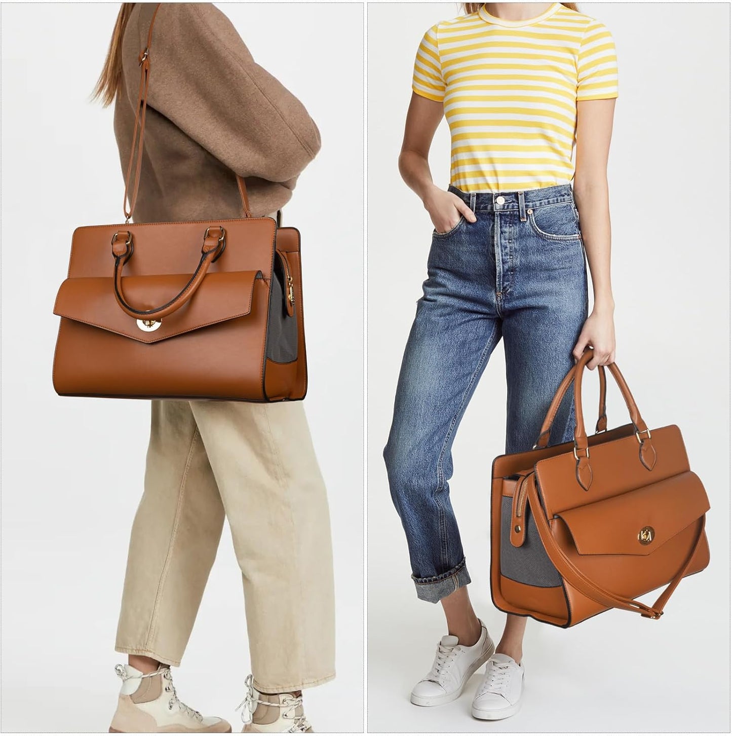 Stylish Leather Pet Carrier Purse 