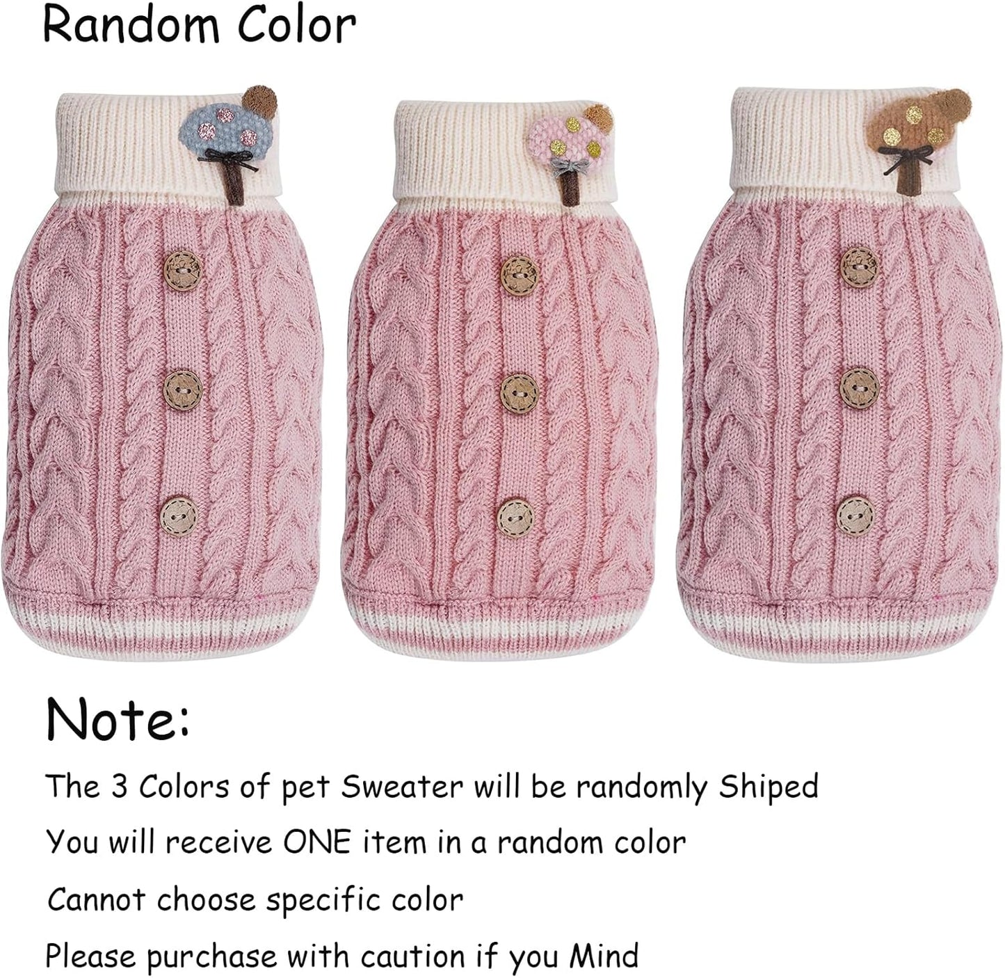 Pretty in Pink Turtleneck Sweater 