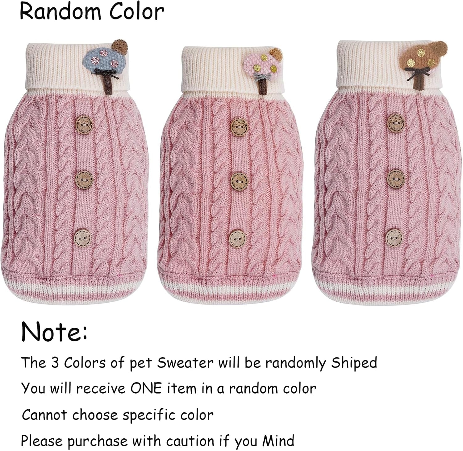 Pretty in Pink Turtleneck Sweater 