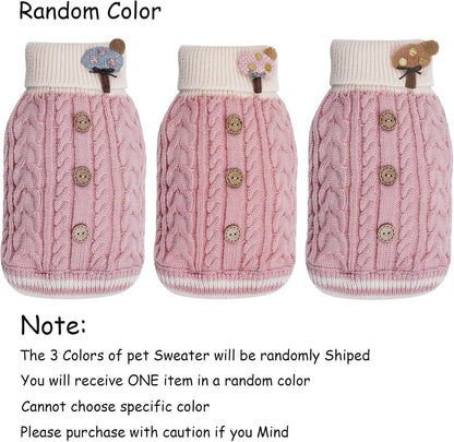 Pretty in Pink Turtleneck Sweater 