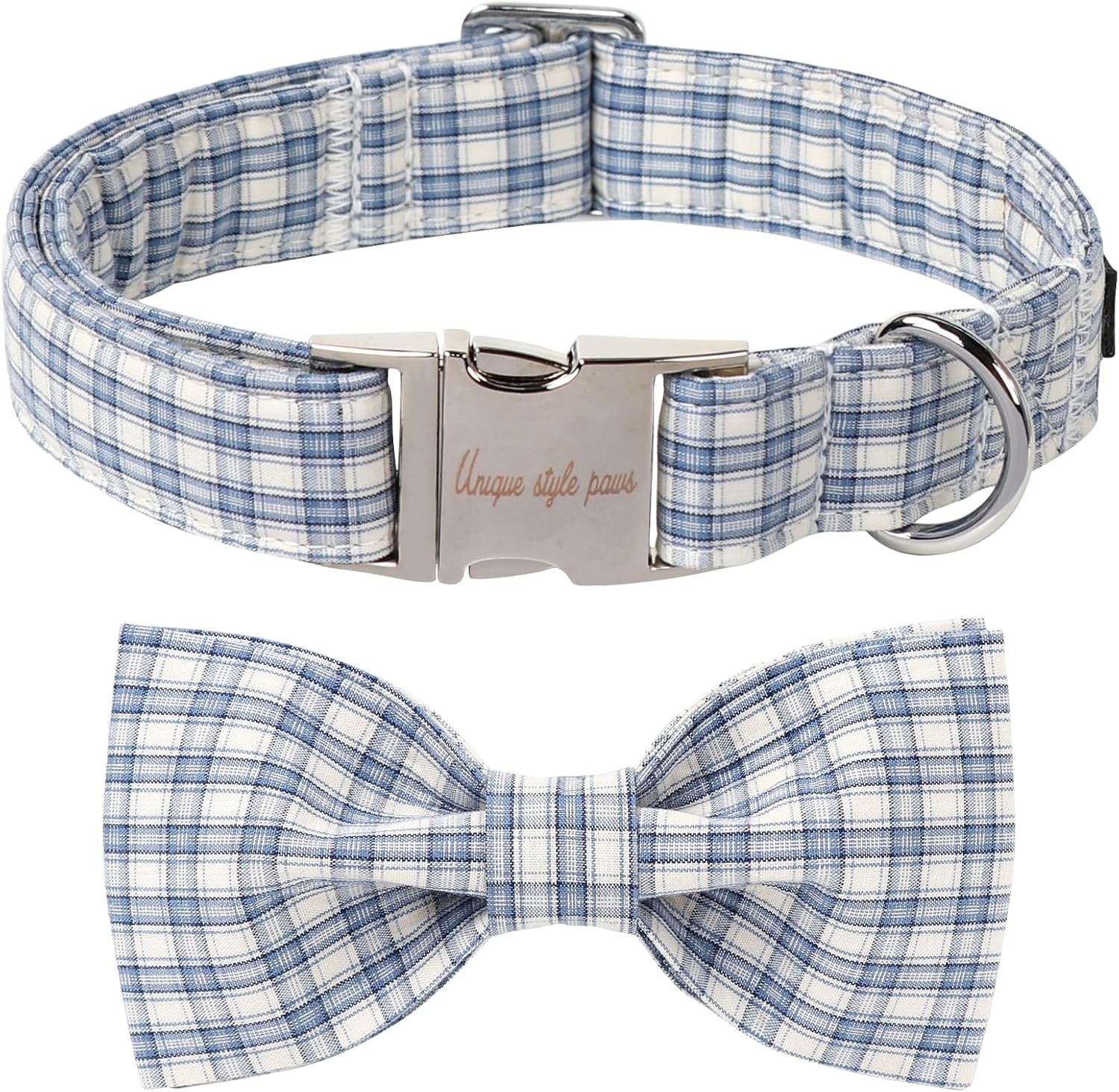 Blue Bowtie Collar 