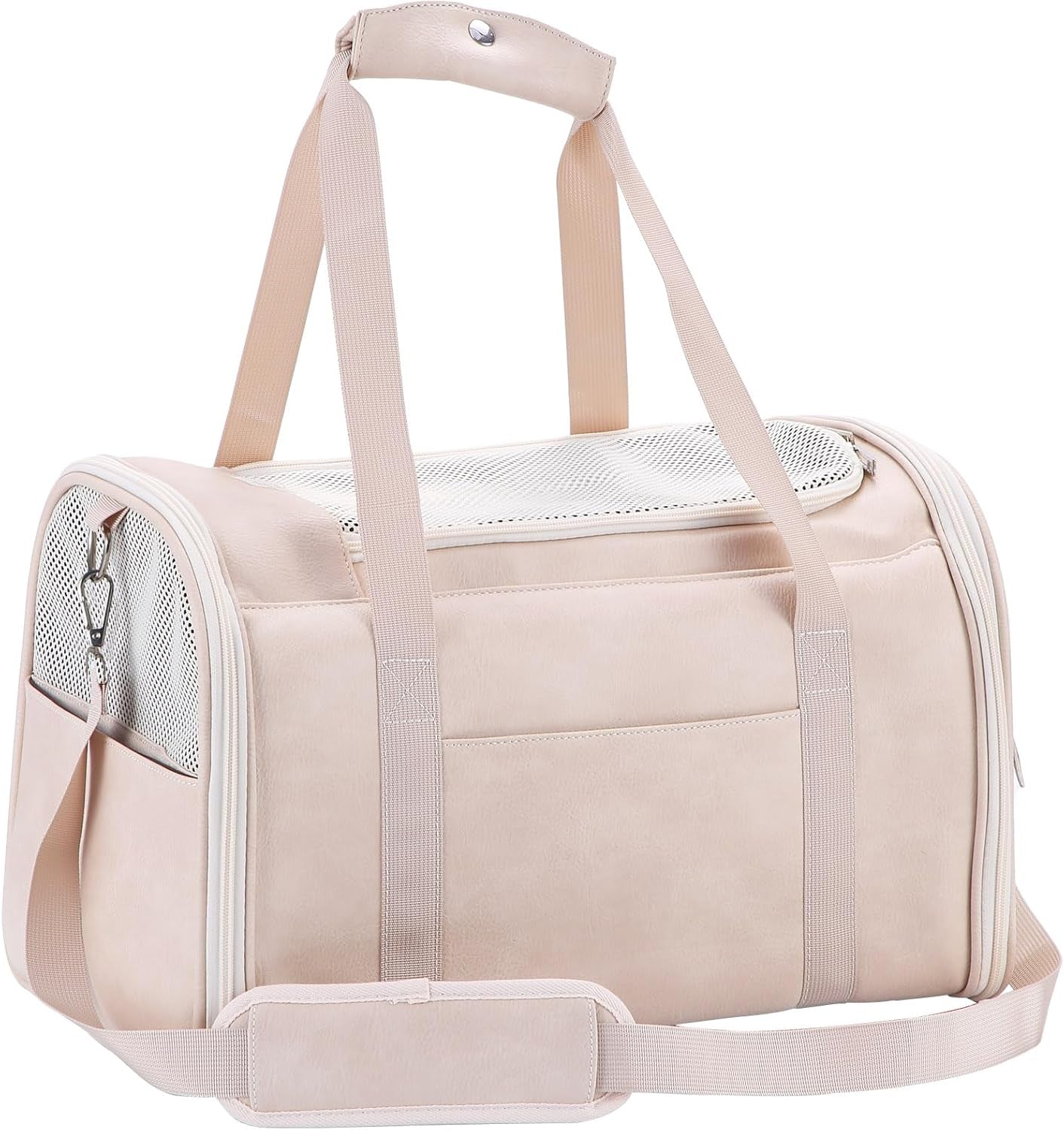 Fashion Leather Pet Carrier 