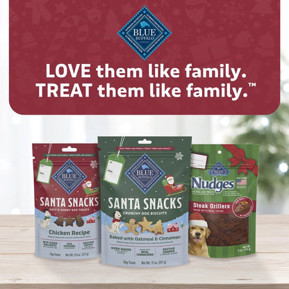 Santa Snacks Soft-Moist Dog Bits for Training, Chicken, 4.5-Oz. Bag