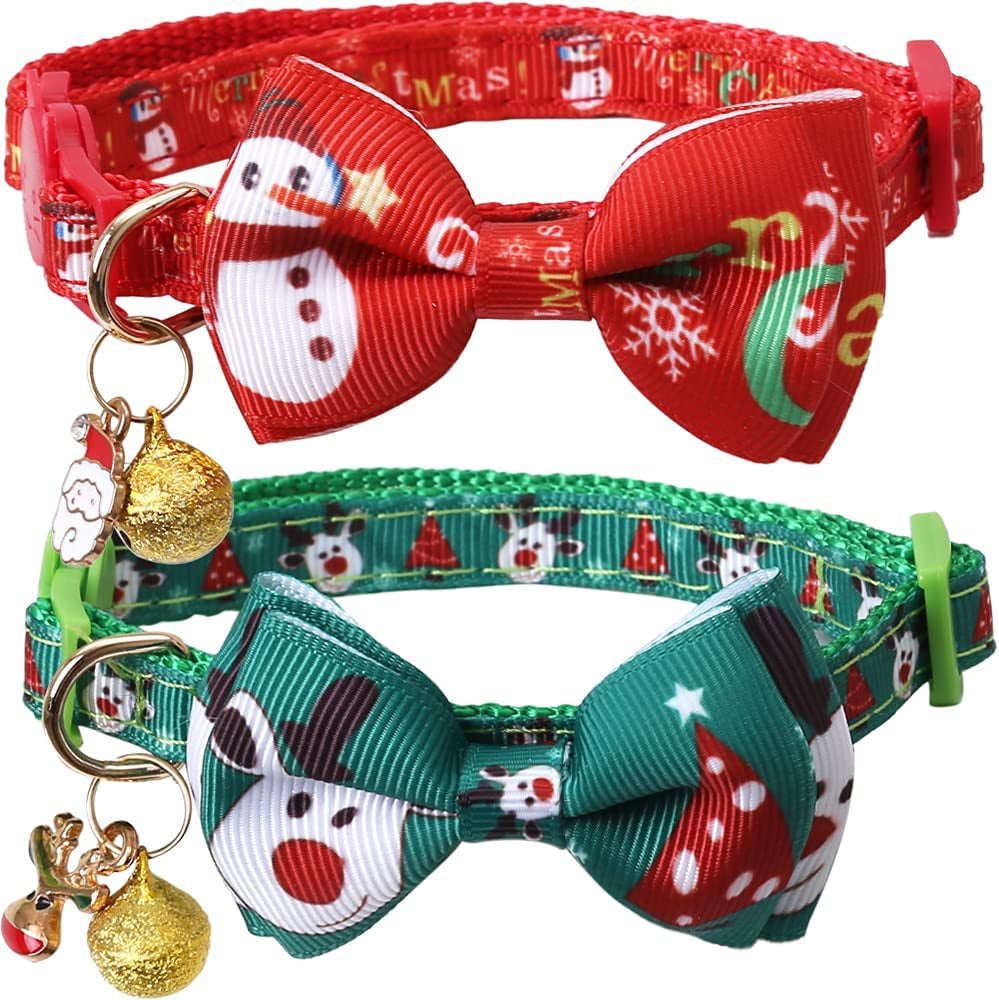 Christmas Cat Collar 