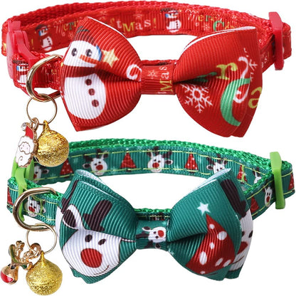 Christmas Cat Collar 