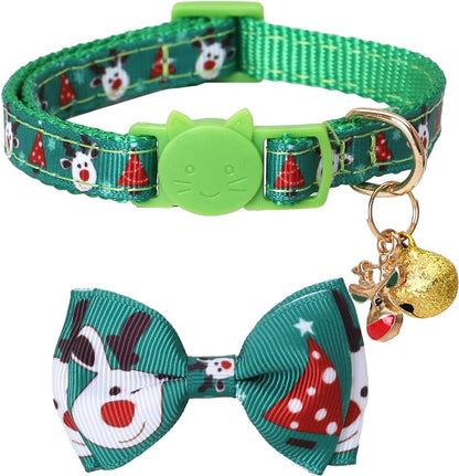 Christmas Cat Collar 
