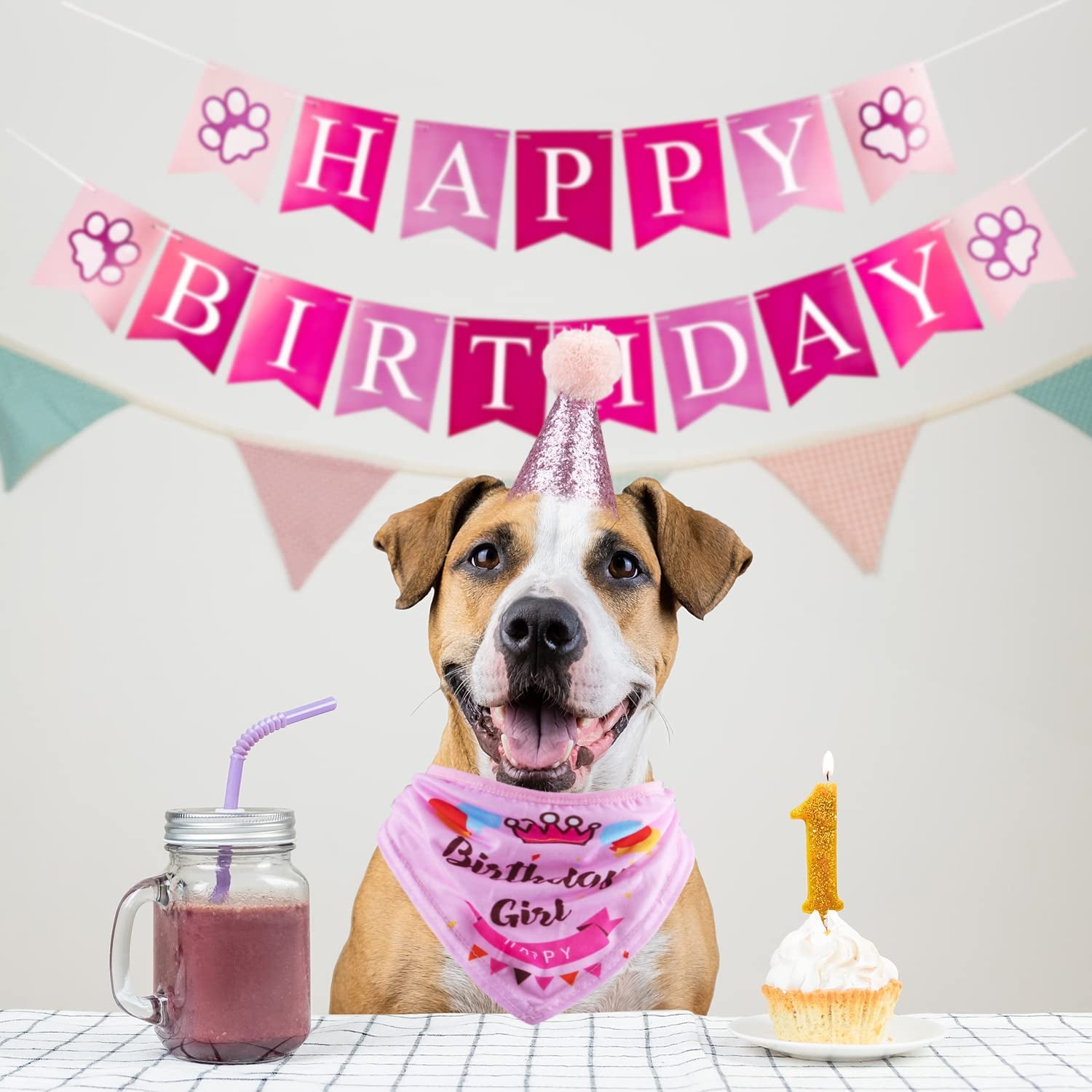 Pink Pet Birthday Party Supplies 