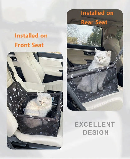 Dark Gray Car Booster Seat 