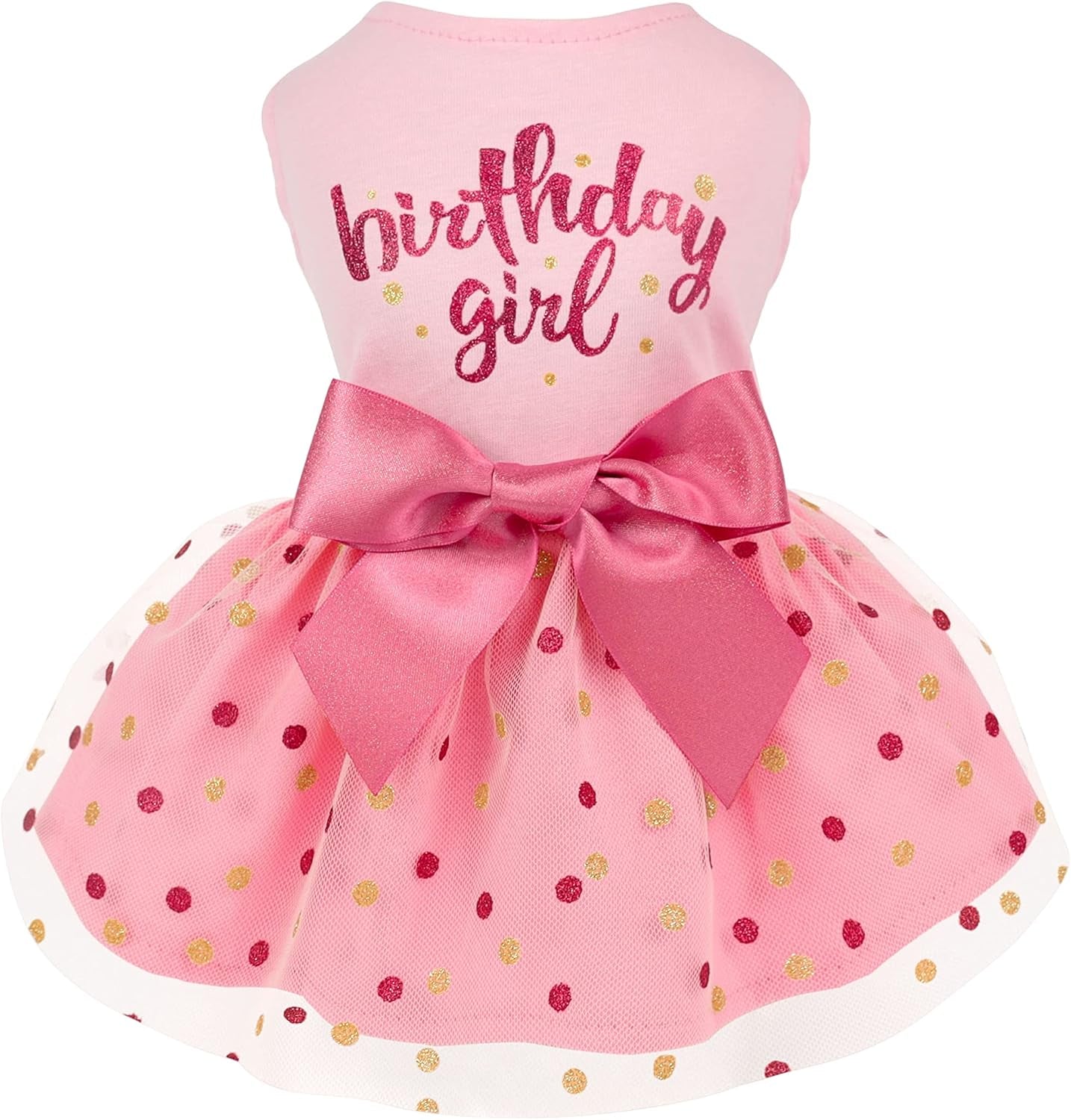 Pink Birthday Girl Dress 