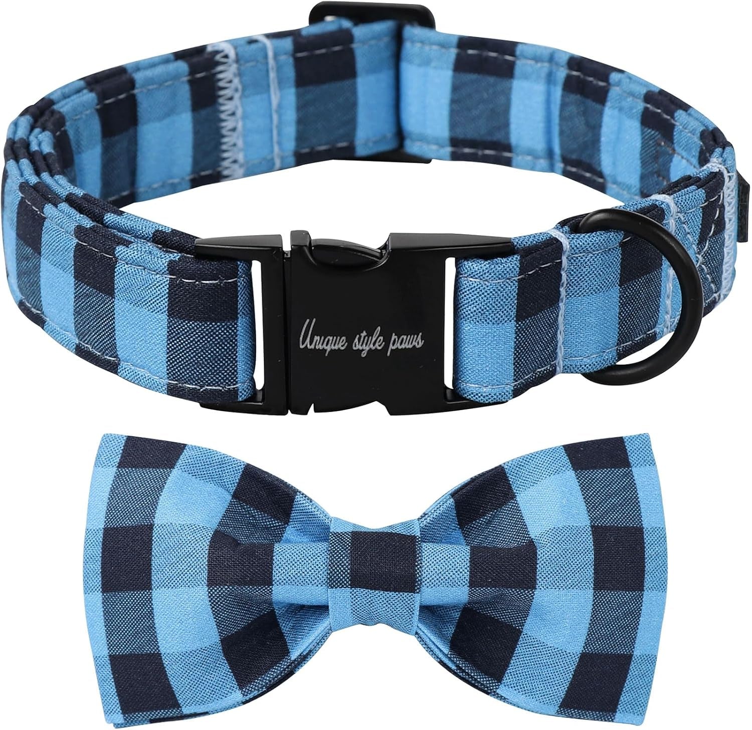 Blue Bowtie Collar 
