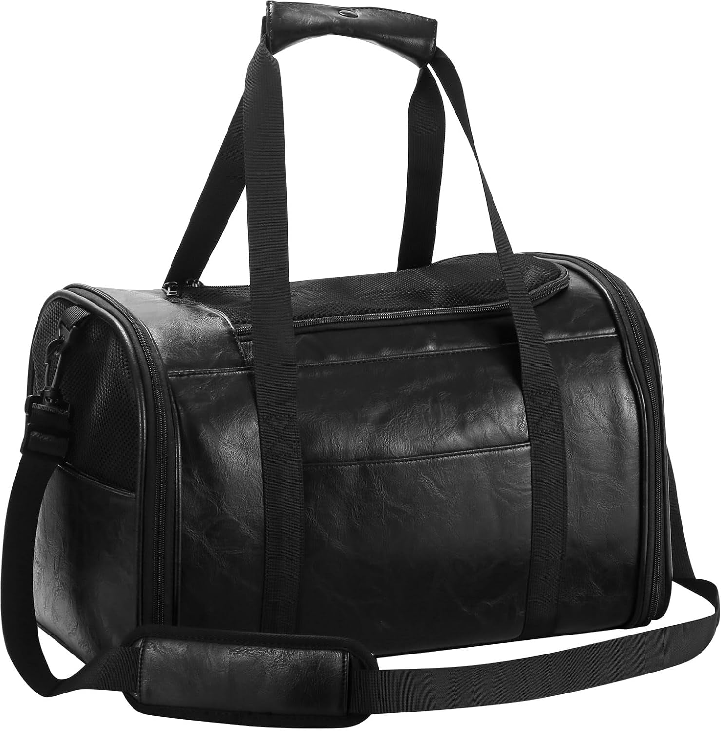 Fashion Leather Pet Carrier 