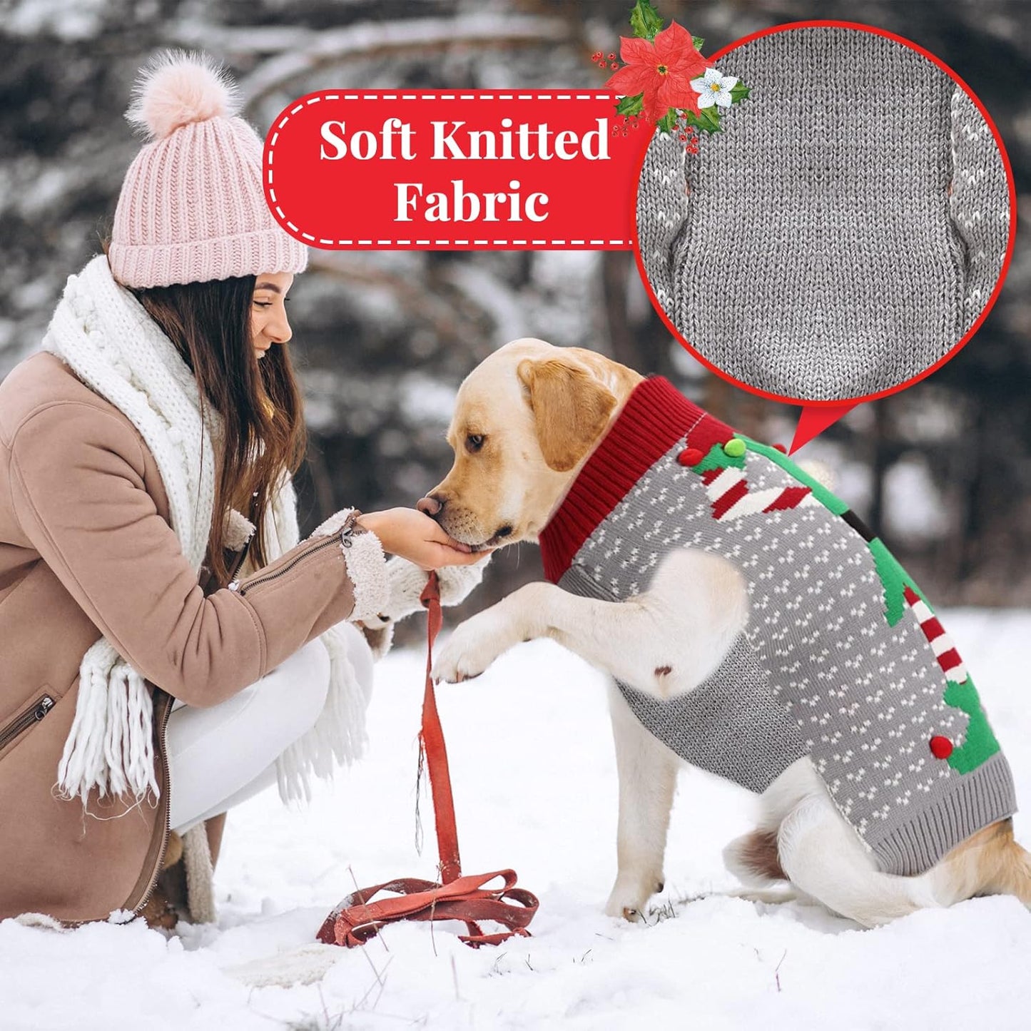 Black Reindeer Sweater 