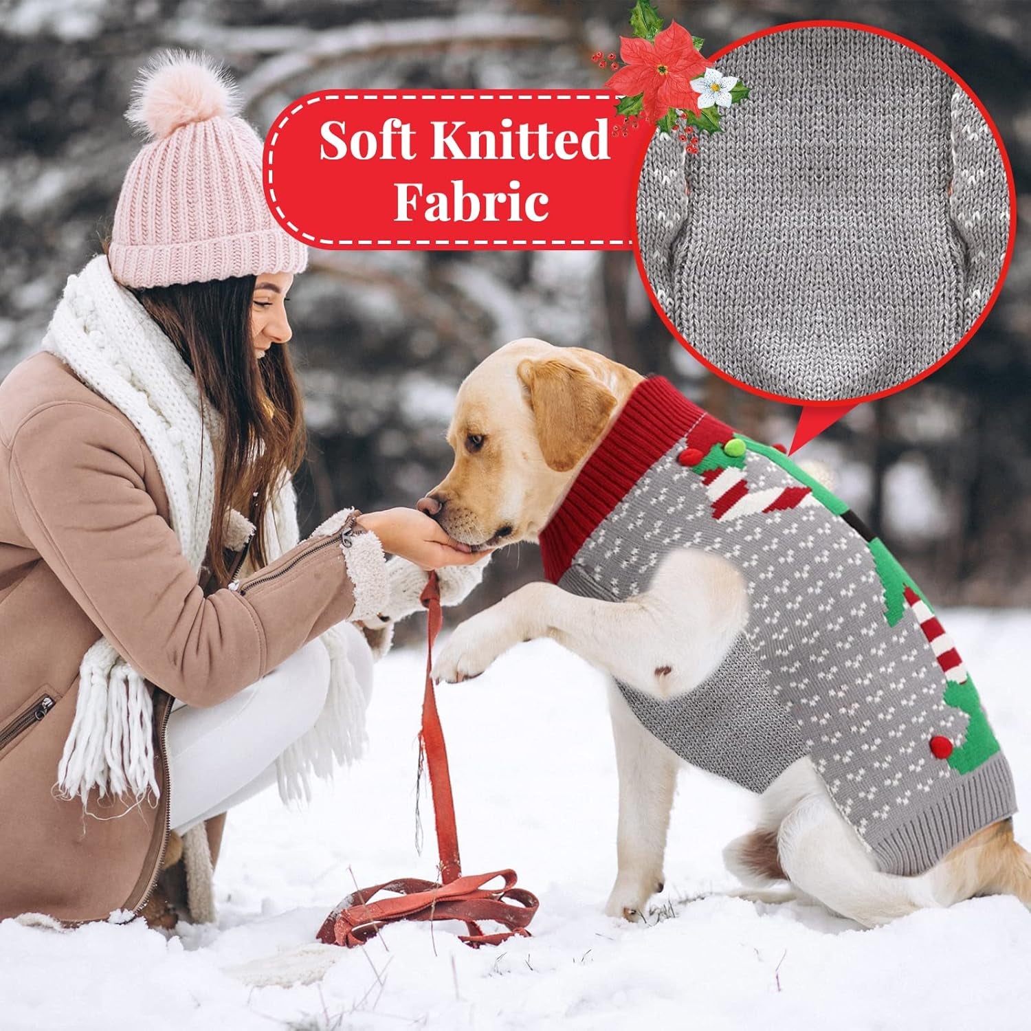 Black Reindeer Sweater 