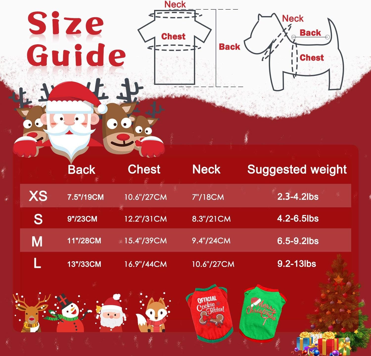 2-Pack Holiday Shirts 