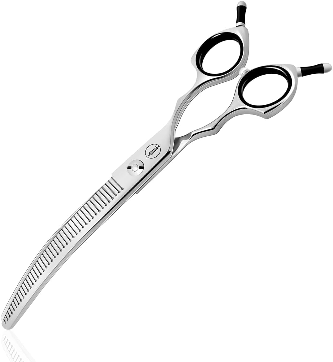 Curved Dog Grooming Scissors 