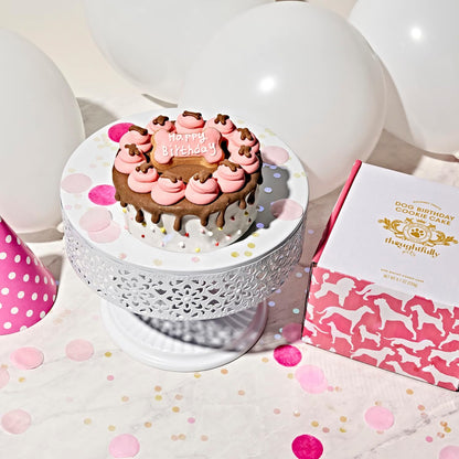 Peanut Butter Flavored Mini Birthday Cake 