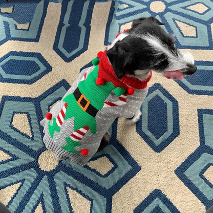 Black Reindeer Sweater 