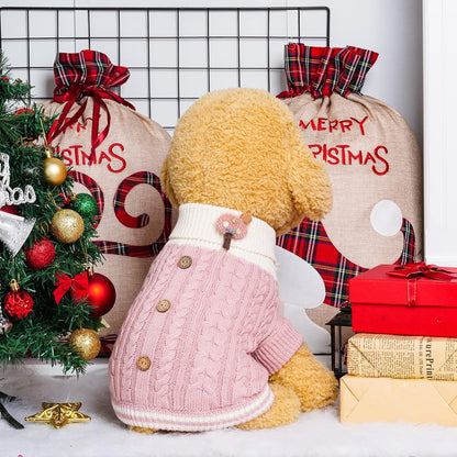 Pretty in Pink Turtleneck Sweater 