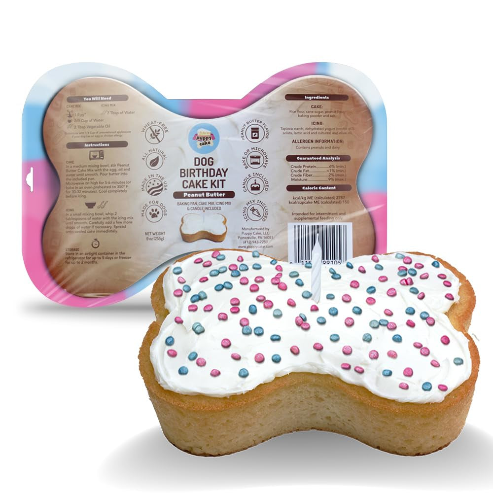 Dog Birthday Cake Kit 