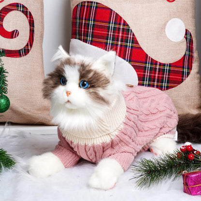 Pretty in Pink Turtleneck Sweater 